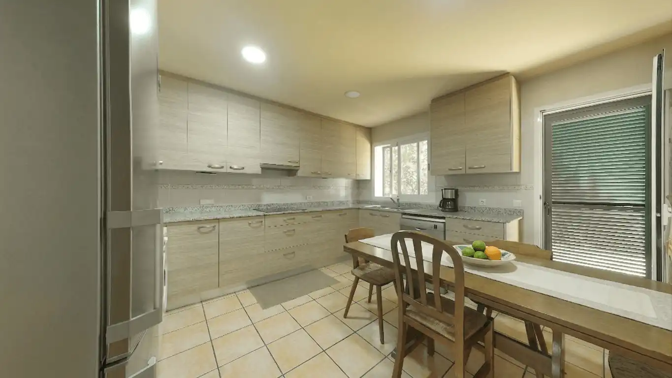 Cuina de Casa o xalet en venda en Sant Llorenç des Cardassar amb Aire condicionat, Calefacció i Terrassa