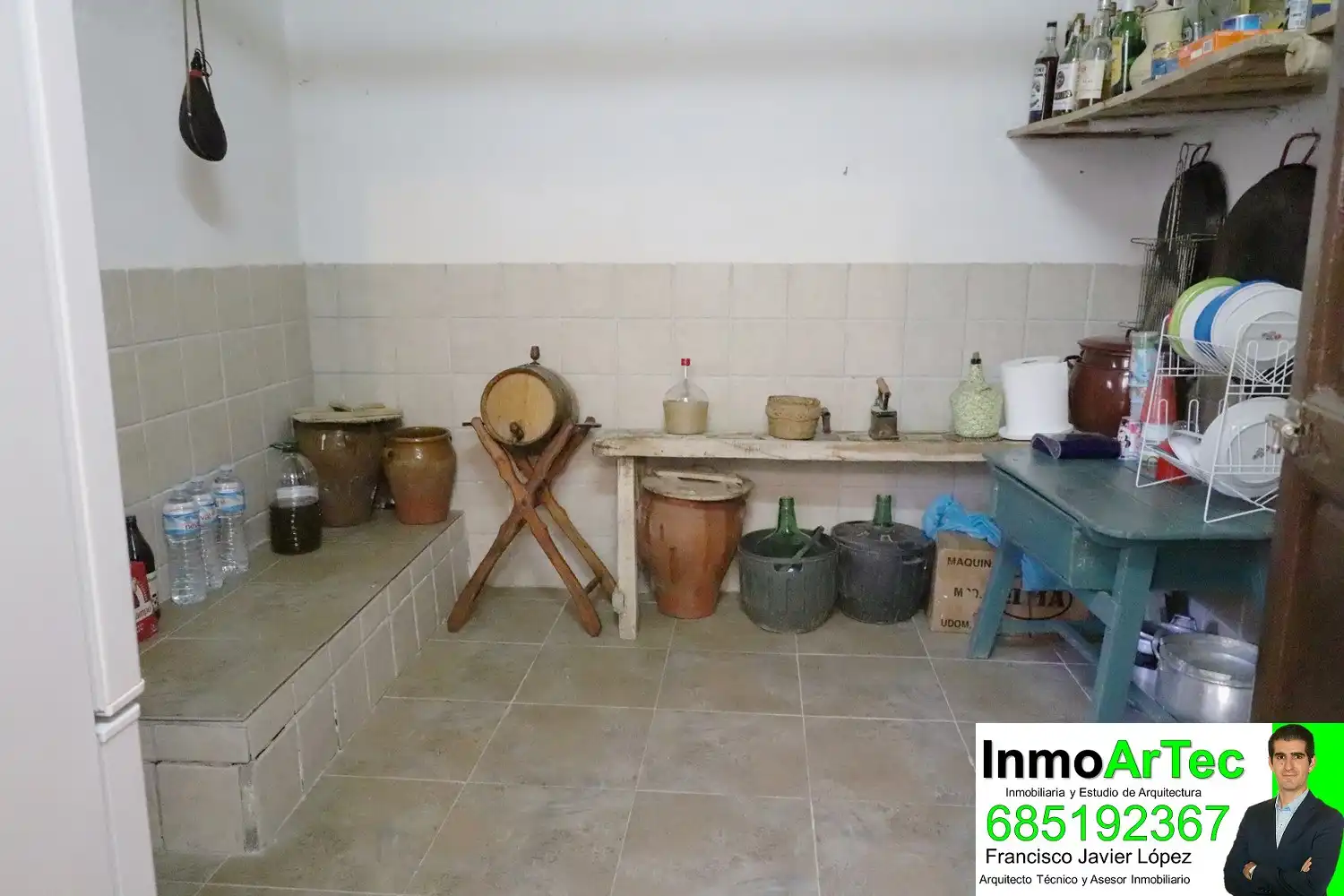 Cuina de Finca rústica en venda en Iznalloz amb Jardí privat, Terrassa i Piscina