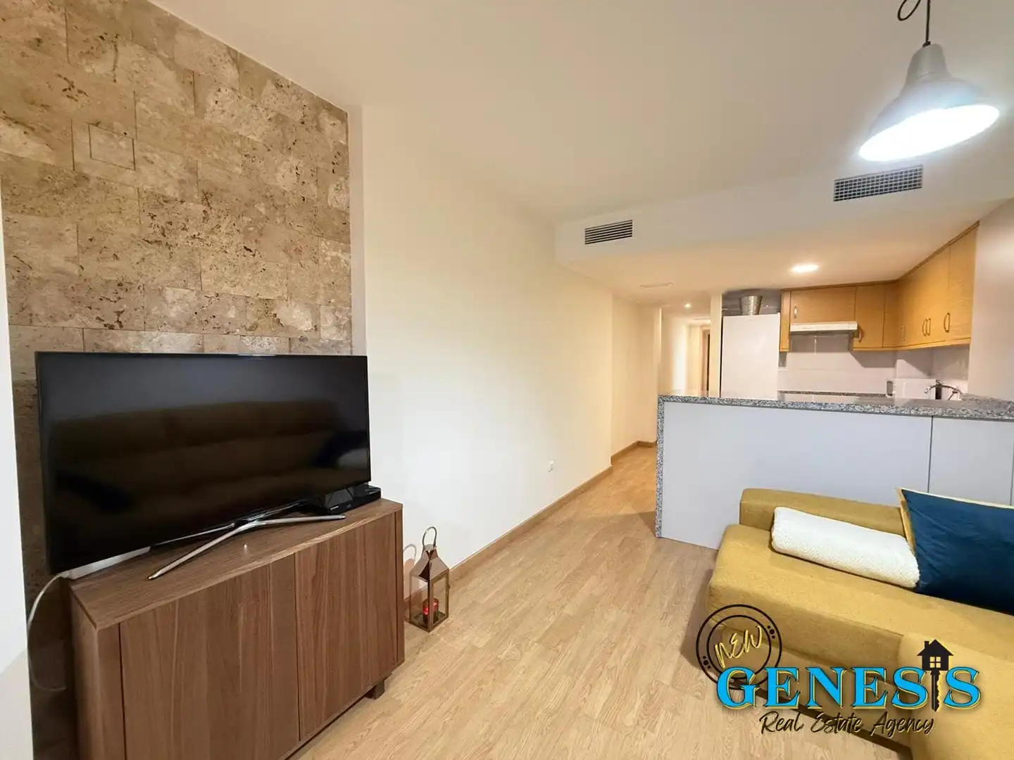 Wohnzimmer von Wohnungen zum Verkauf in Torrevieja mit Klimaanlage, Abstellraum und Möbliert