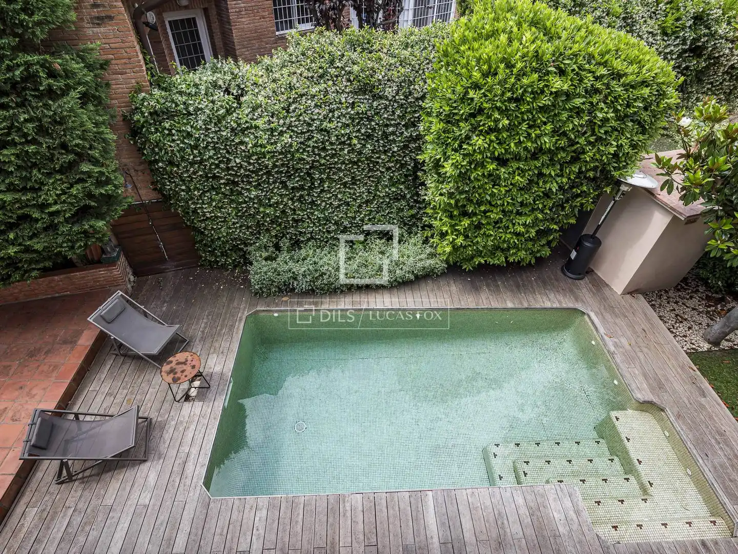 Piscina de Casa o xalet en venda en Sant Cugat del Vallès amb Aire condicionat, Calefacció i Piscina