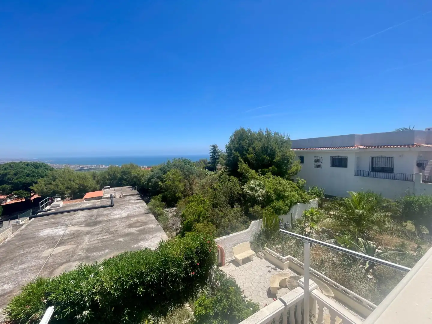 Vista exterior de Casa o chalet en venta en Peñíscola / Peníscola con Aire acondicionado, Jardín privado y Terraza