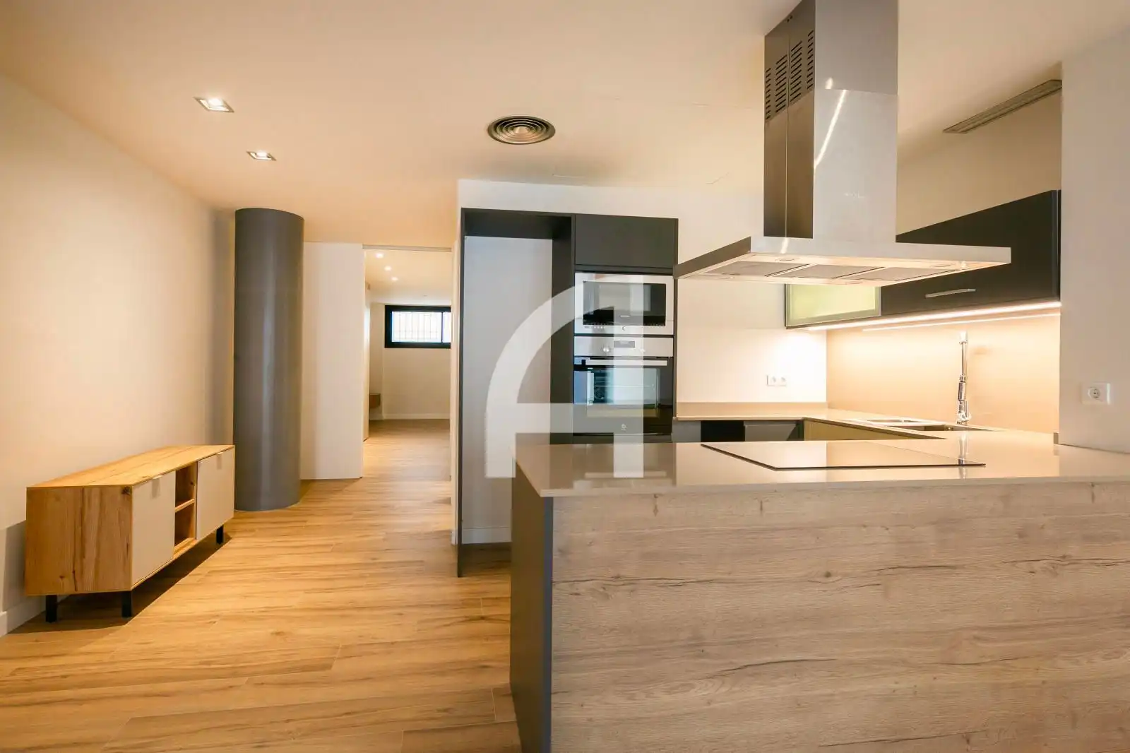 Cocina de Piso en venta en Barcelona con Aire acondicionado, Calefacción y Parquet