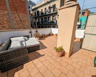 Terrace of Attic for sale in  Barcelona Capital  with Terrace and Furnished