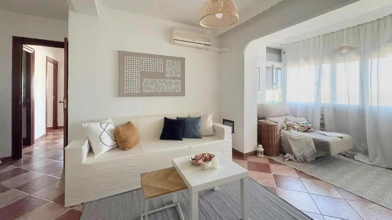 Sala d'estar de Pis en venda en El Puerto de Santa María amb Aire condicionat