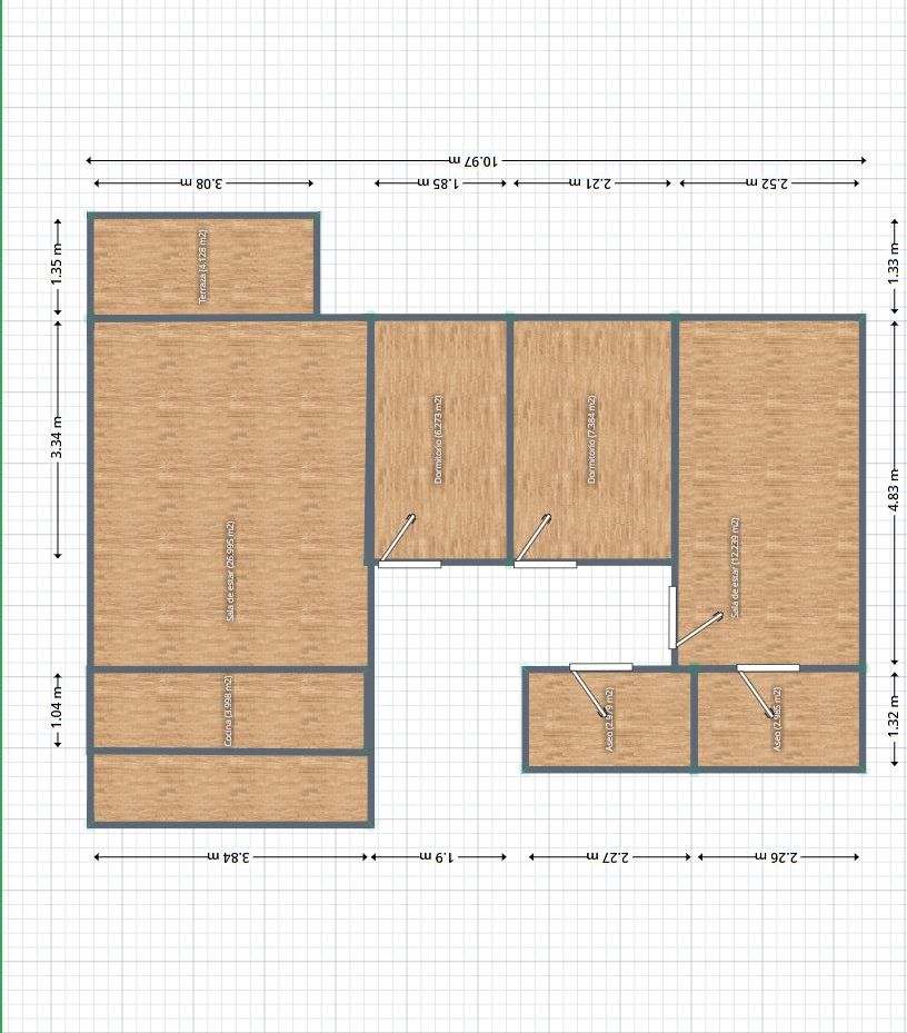 Piso en venta en Málaga Capital con Terraza y Amueblado
