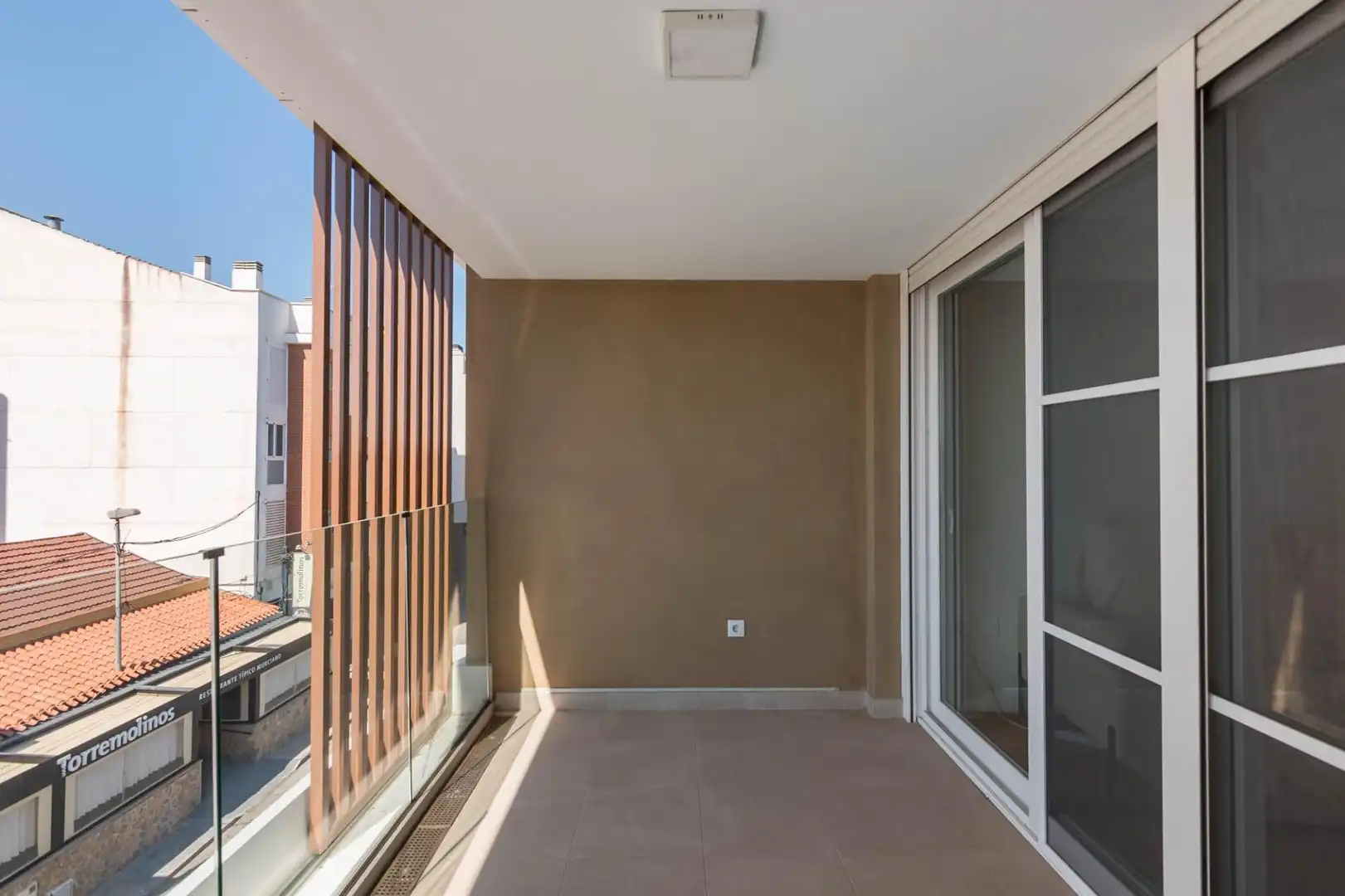 Balcony of Flat for sale in Murcia  with Air Conditioner, Terrace and Storage room