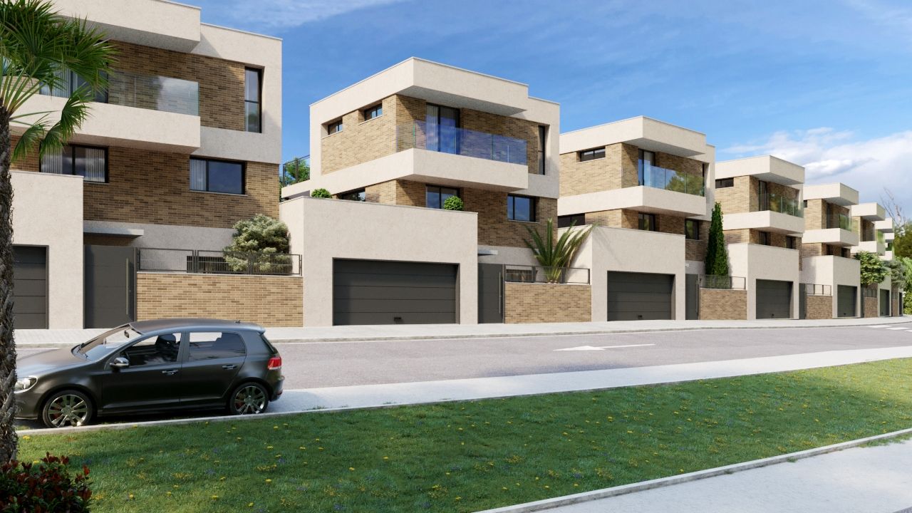 Vista exterior de Casa adosada en venta en Valdemoro