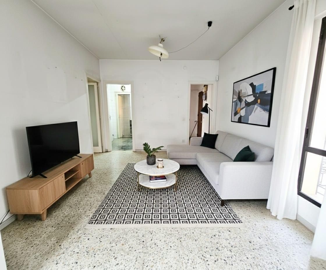 Sala d'estar de Pis en venda en  Barcelona Capital