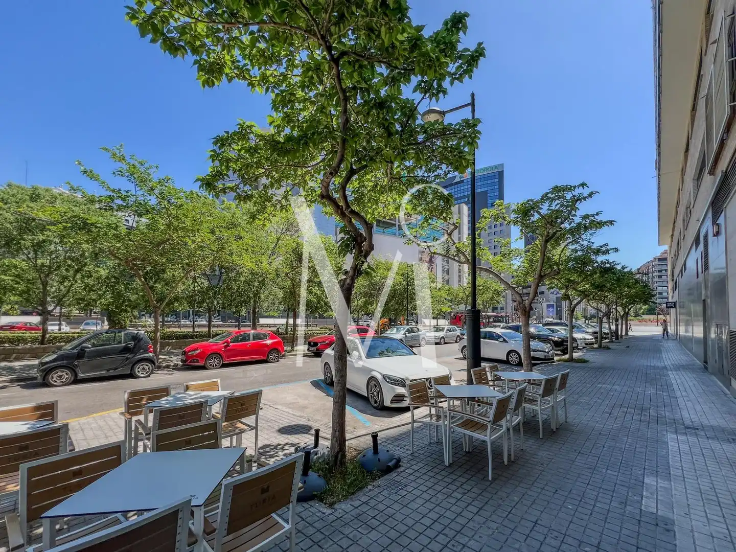 Terrassa de Local de lloguer en Valencia