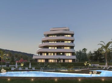 Àtic amb piscina en venda a Los Álamos