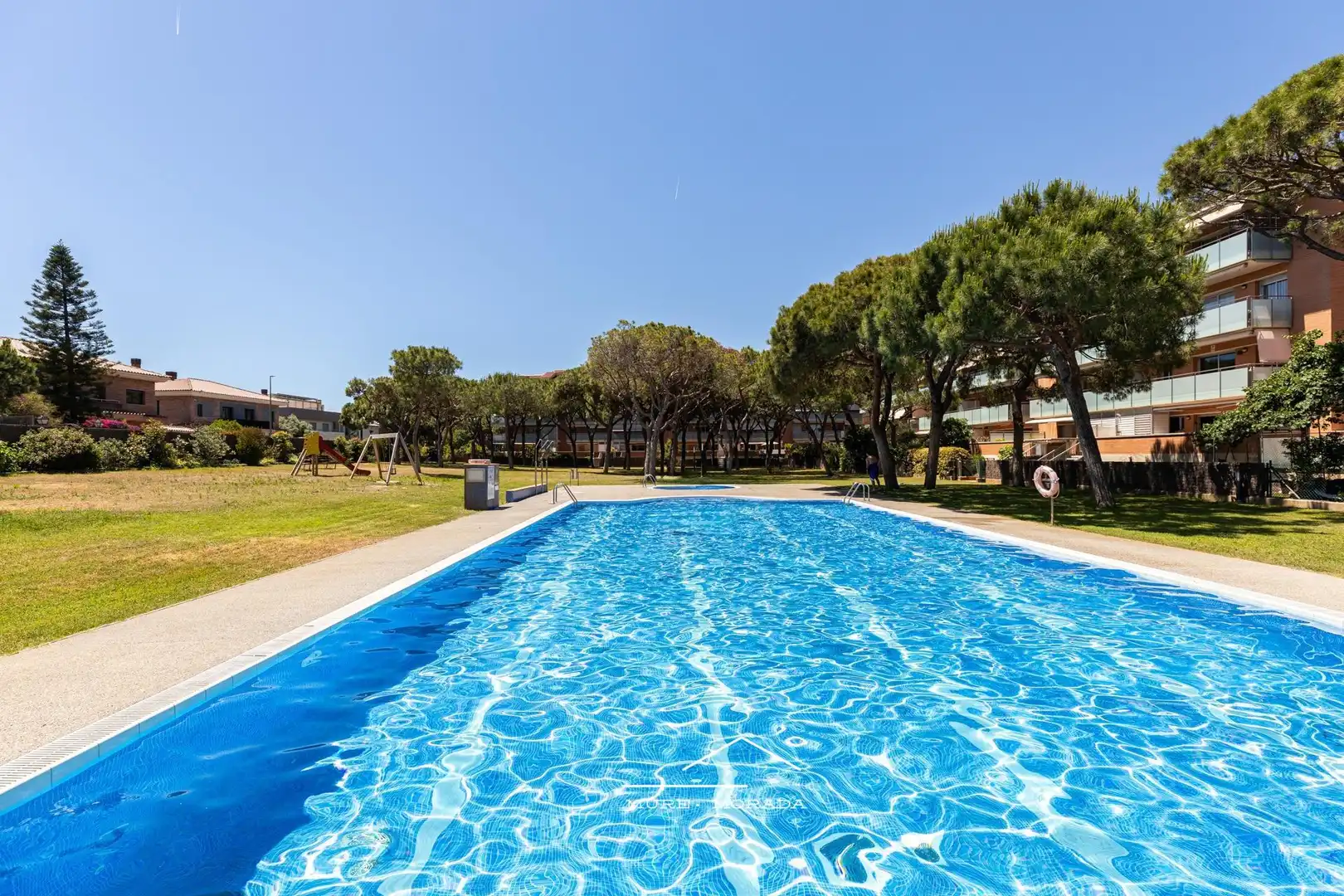 Swimming pool of Attic for sale in Gavà  with Air Conditioner, Heating and Terrace