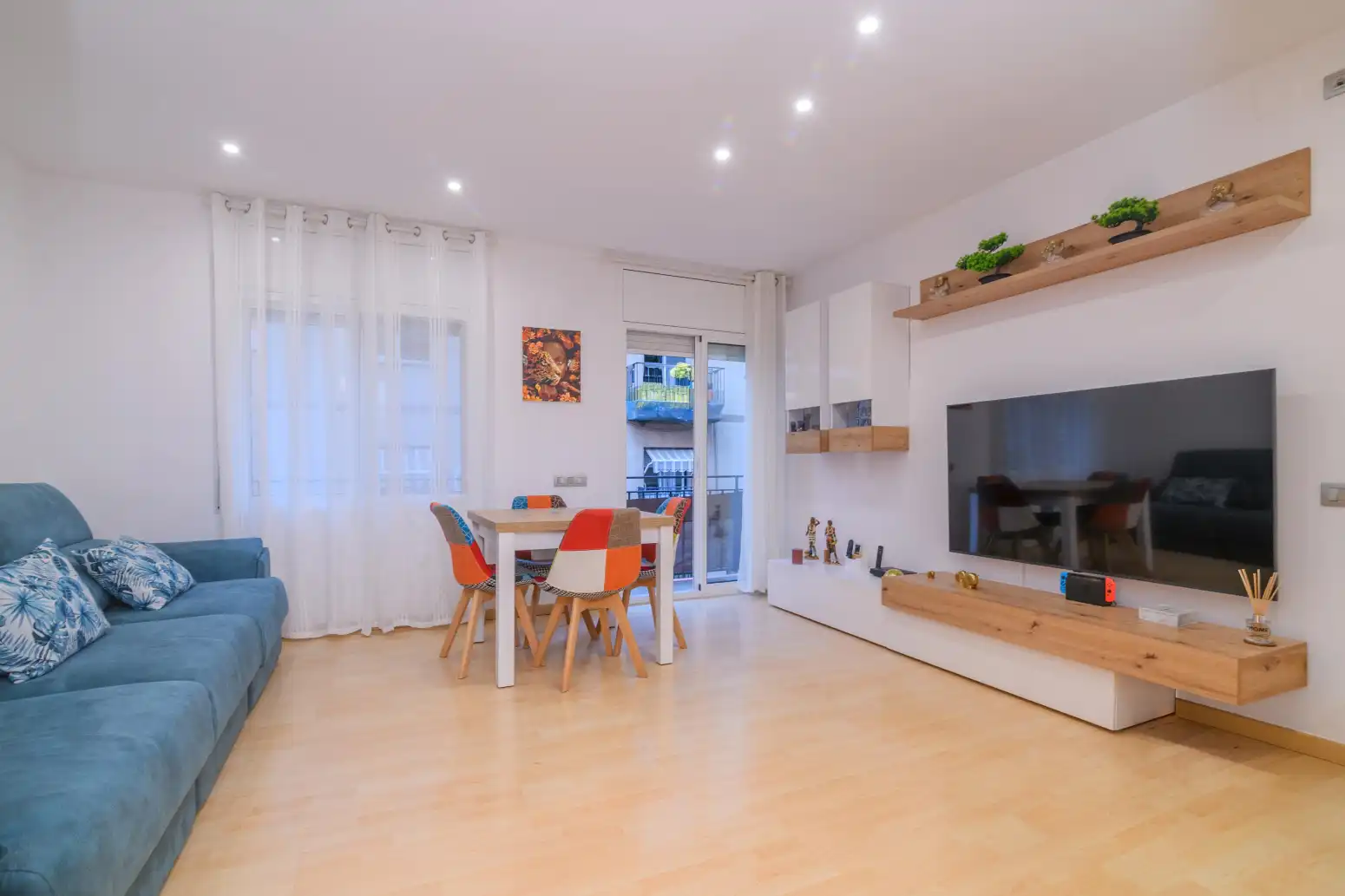 Living room of Flat for sale in La Roureda