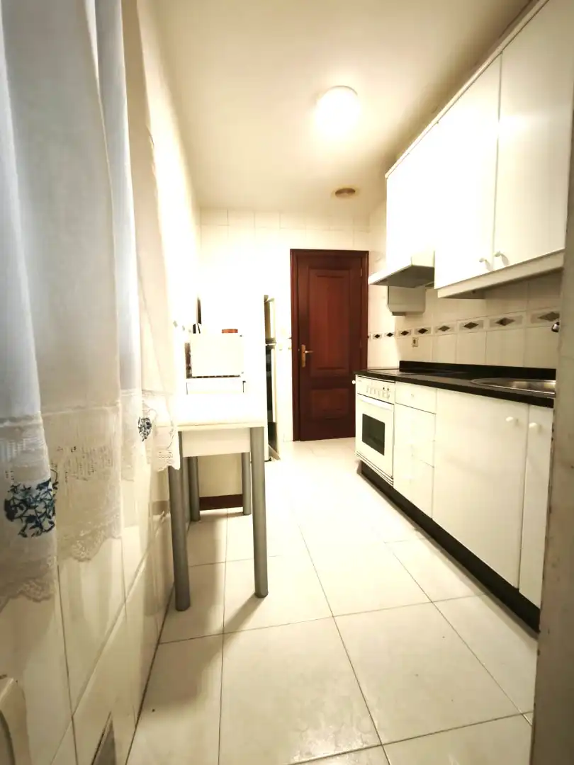 Kitchen of Flat for sale in Vigo   with Parquet flooring and Storage room