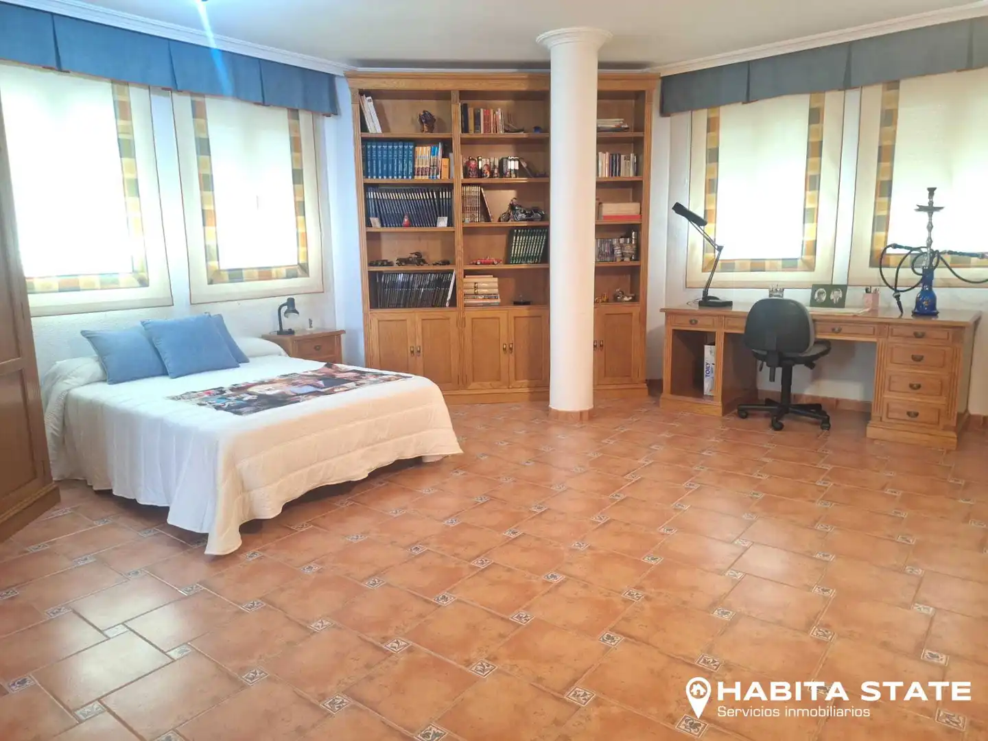 Dormitori de Casa o xalet en venda en Huércal de Almería amb Aire condicionat, Calefacció i Jardí privat