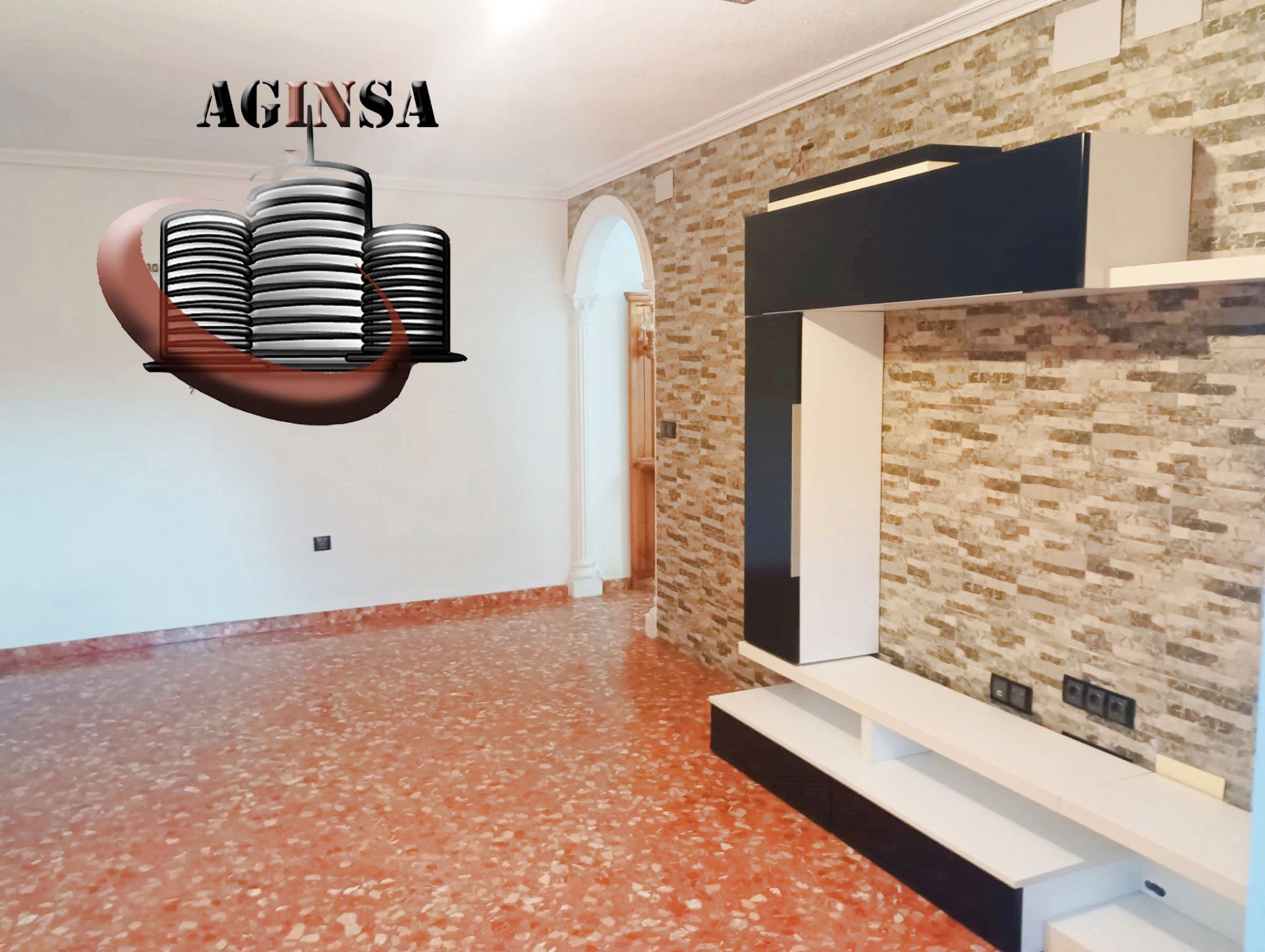 Sala d'estar de Pis en venda en Castilleja de la Cuesta amb Aire condicionat, Jardí privat i Terrassa