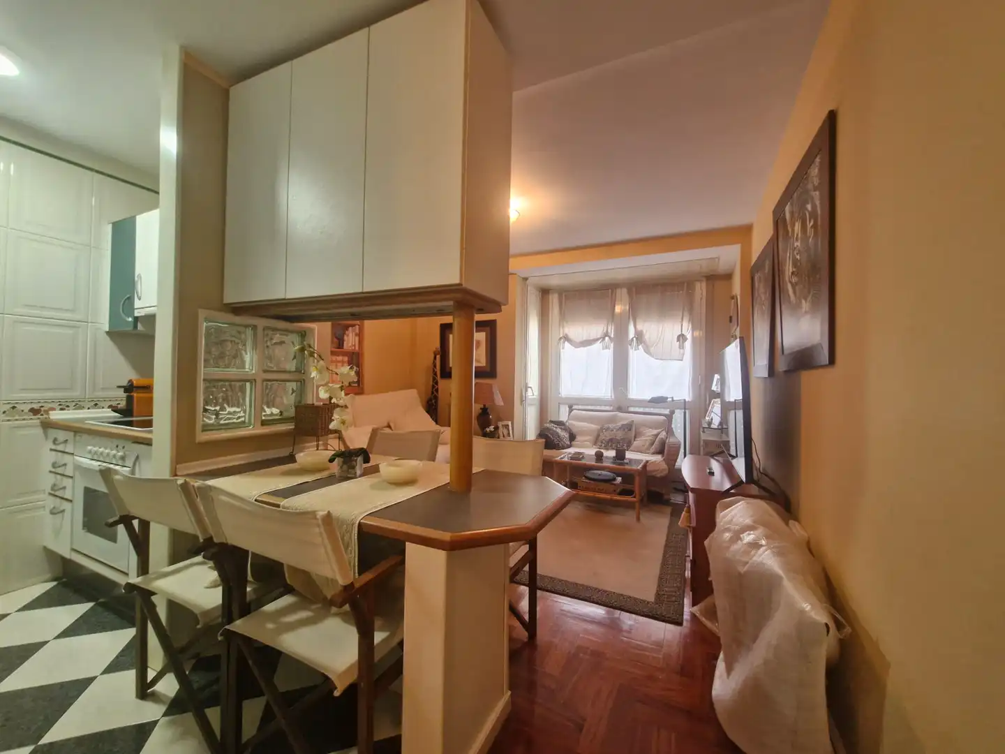 Sala de estar de Dúplex en venta en Arnedillo con Calefacción y Amueblado