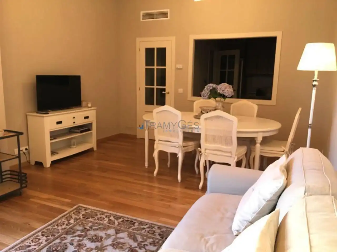 Sala de estar de Apartamento de alquiler en Mondariz-Balneario con Calefacción y Amueblado