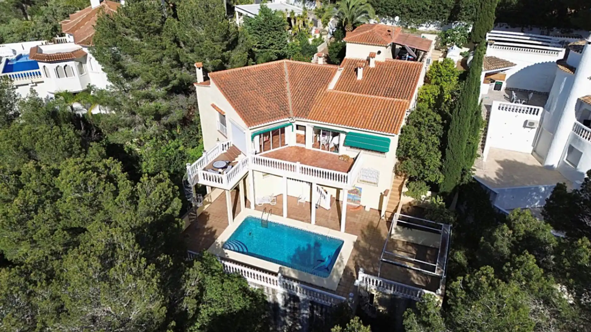 Vista exterior de Casa o chalet en venta en Dénia con Aire acondicionado, Calefacción y Terraza