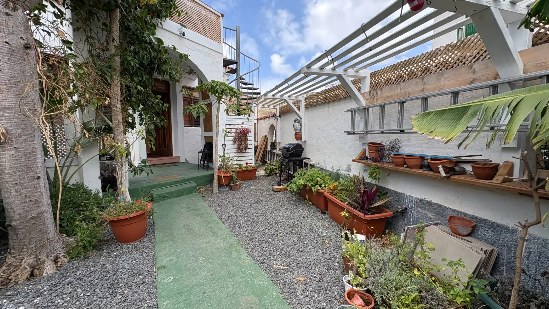 Terrassa de Casa o xalet en venda en Agaete amb Moblat