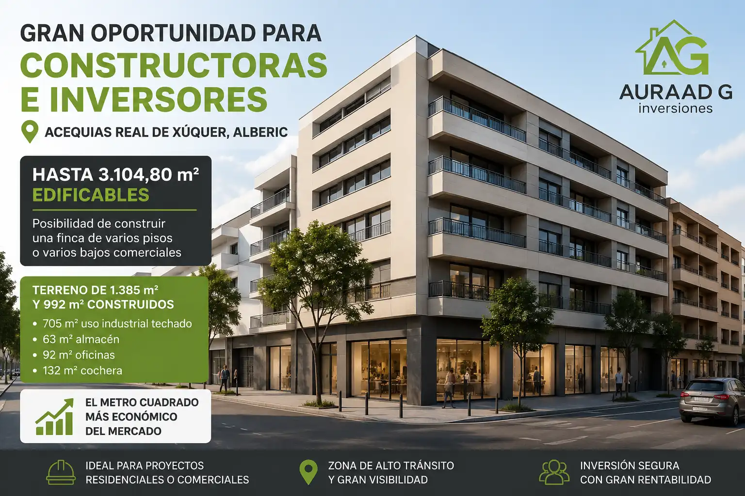 Local comercial en venta en Acequia real