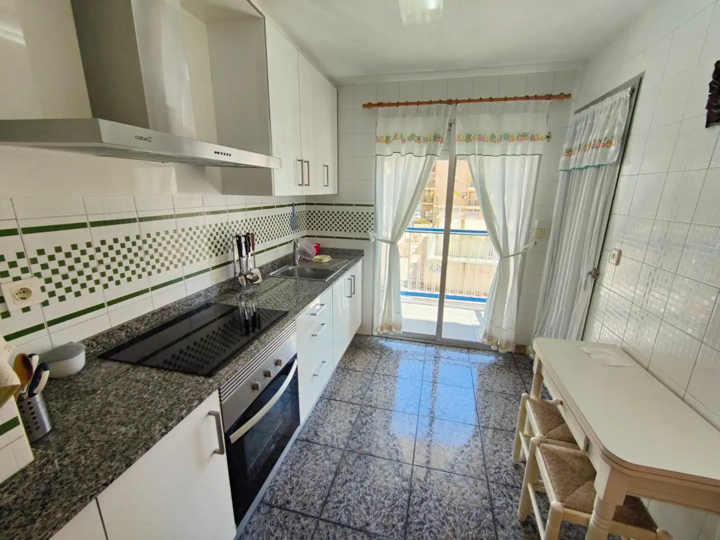 Kitchen of Flat for rent in Santa Pola  with Air Conditioner, Heating and Terrace