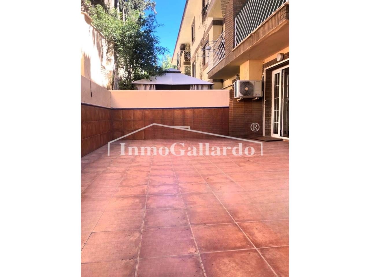 Exterior view of Flat for sale in Málaga Capital  with Air Conditioner and Private garden