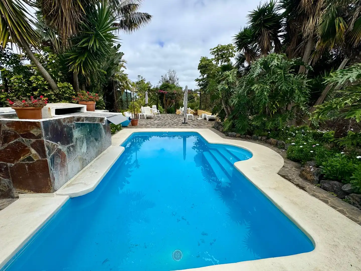 Piscina de Finca rústica en venda en Icod de los Vinos amb Jardí privat, Terrassa i Piscina