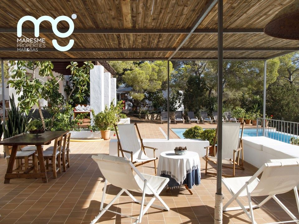 Terrace of Country house for sale in Formentera  with Air Conditioner, Heating and Private garden