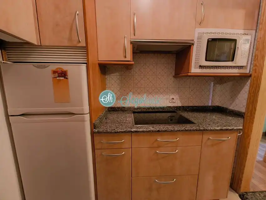 Kitchen of Flat for sale in Segovia  with Heating, Terrace and Furnished