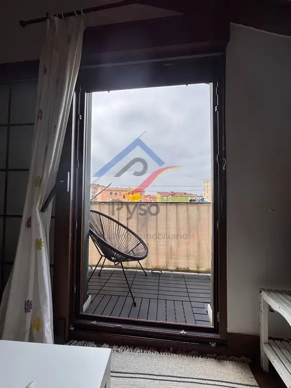 Terraza de Ático de alquiler en Santander con Calefacción, Amueblado y Horno