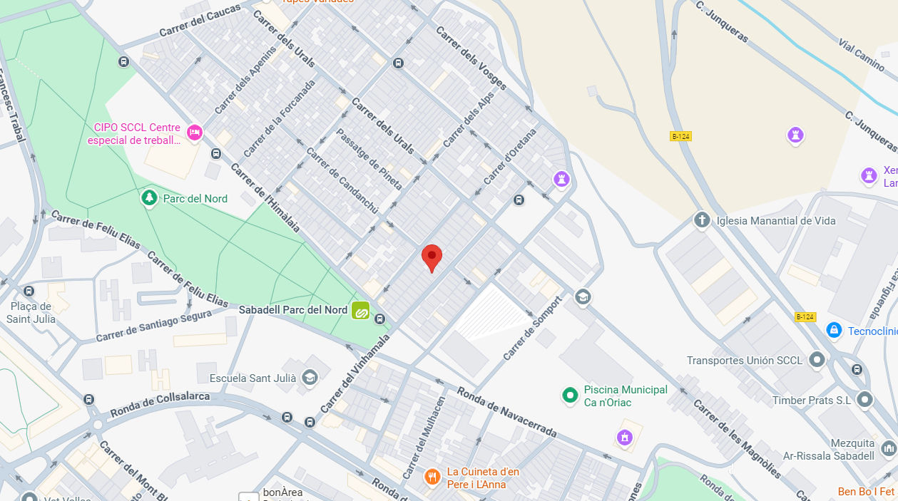 Vista exterior de Piso en venta en Sabadell