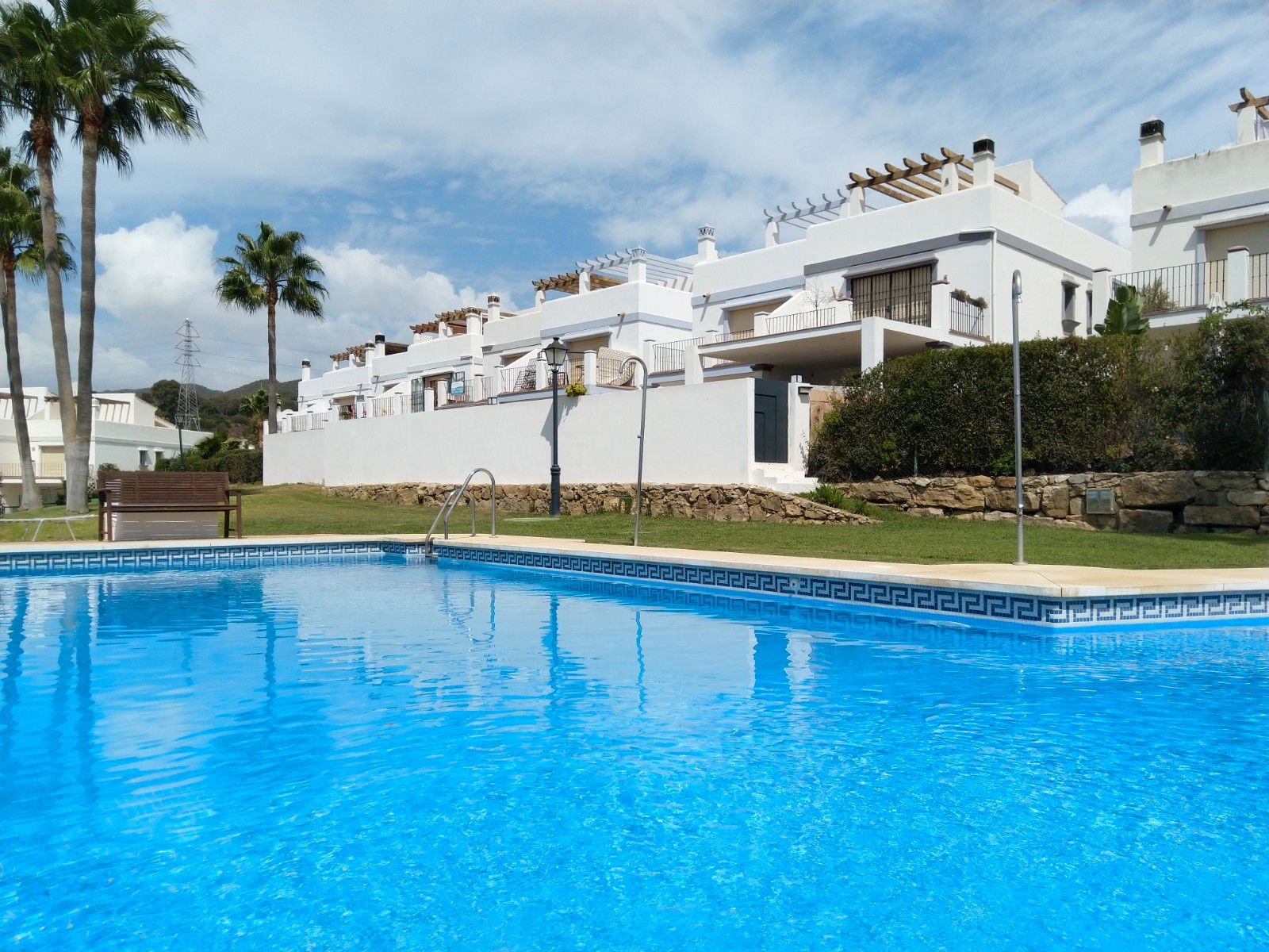 Jardí de Casa adosada en venda en Estepona amb Aire condicionat, Jardí privat i Terrassa