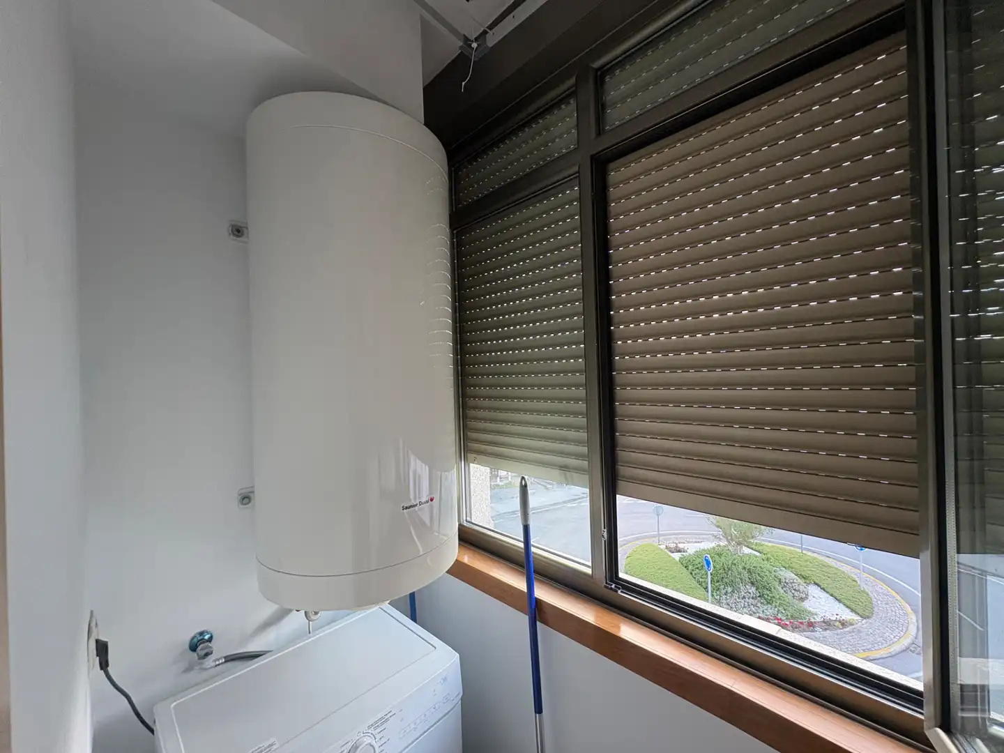Terraza de Piso de alquiler en Ferrol con Calefacción, Parquet y Amueblado