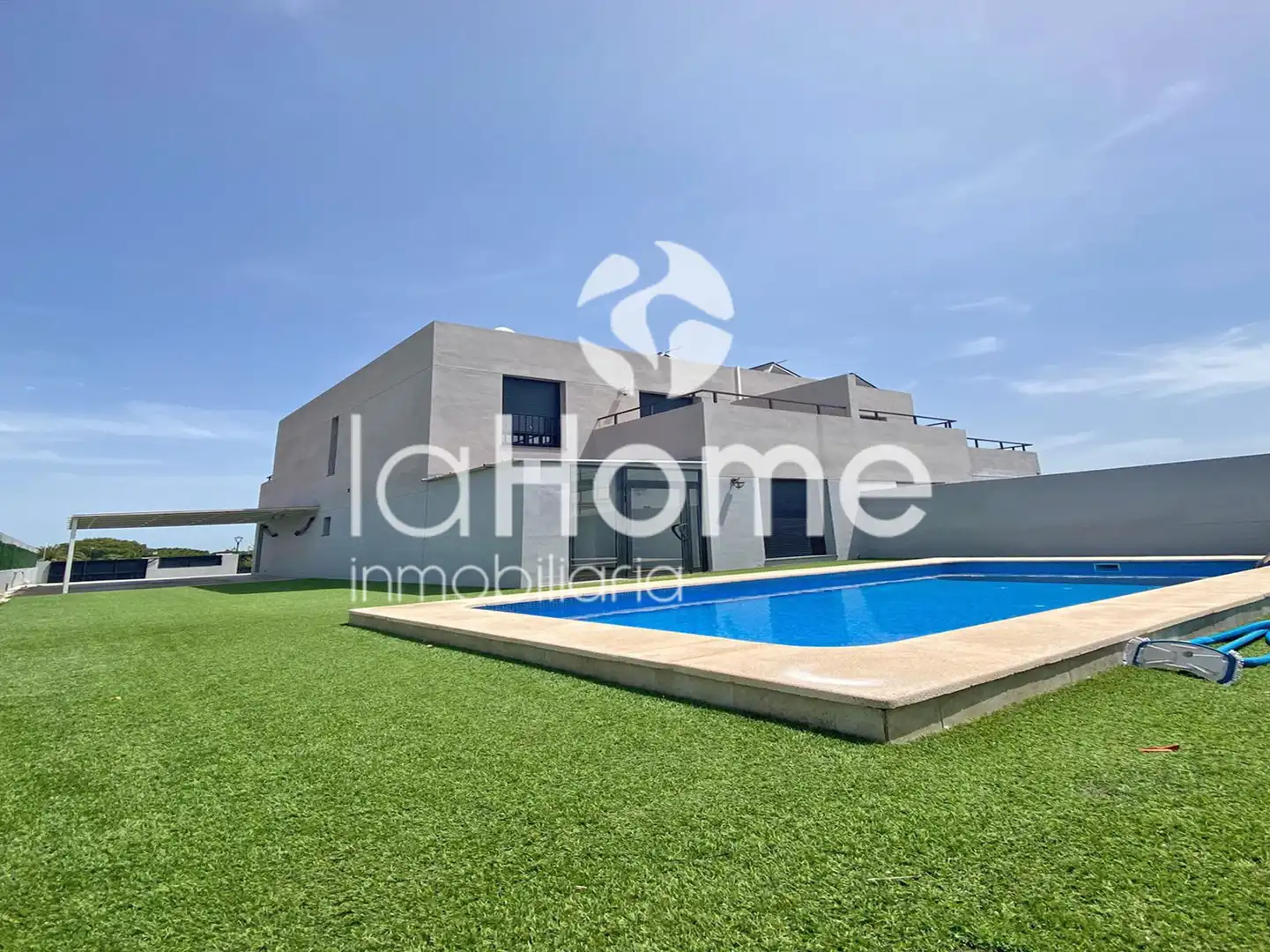 Jardín de Casa adosada de alquiler en Godella con Aire acondicionado, Terraza y Piscina