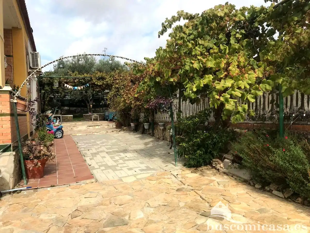 Terraza de Finca rústica en venta en Linares con Aire acondicionado, Jardín privado y Terraza