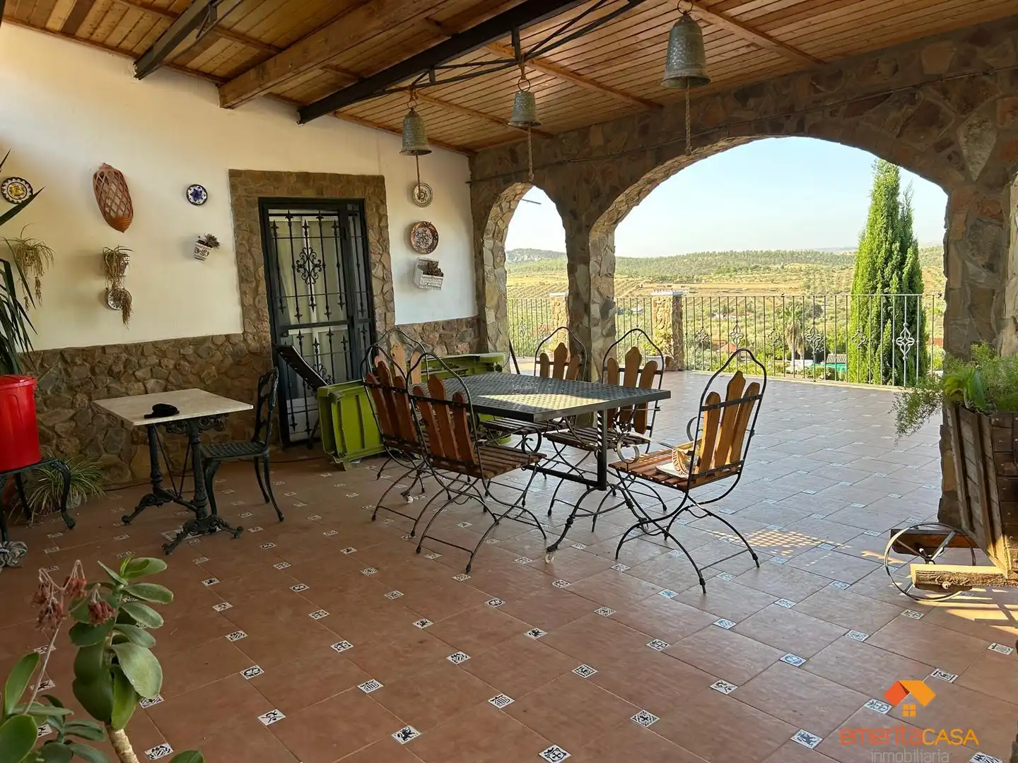 Casa rústica amb piscina en venda a Alange, imagen 24