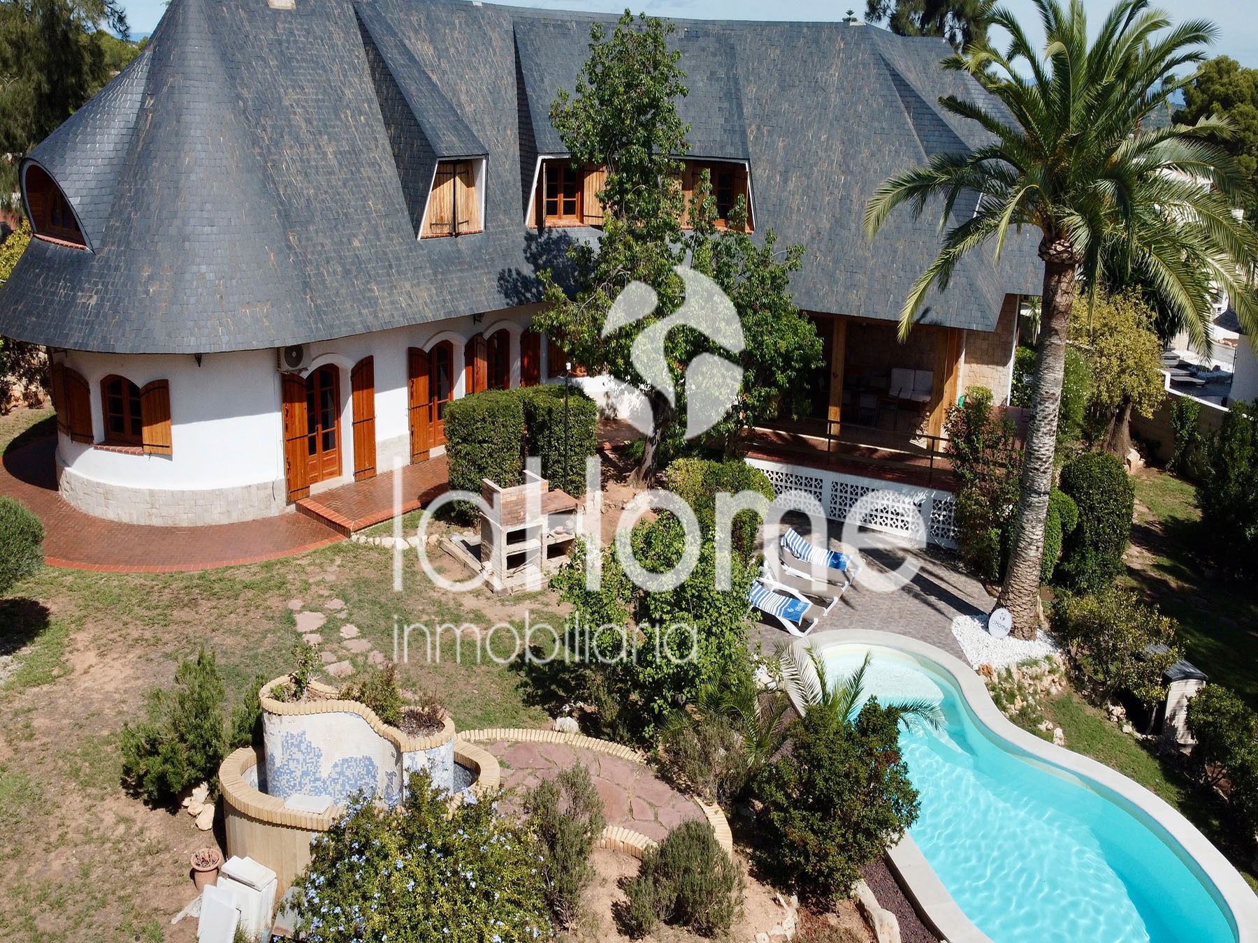 Exterior view of House or chalet for sale in Chiva  with Air Conditioner, Heating and Private garden