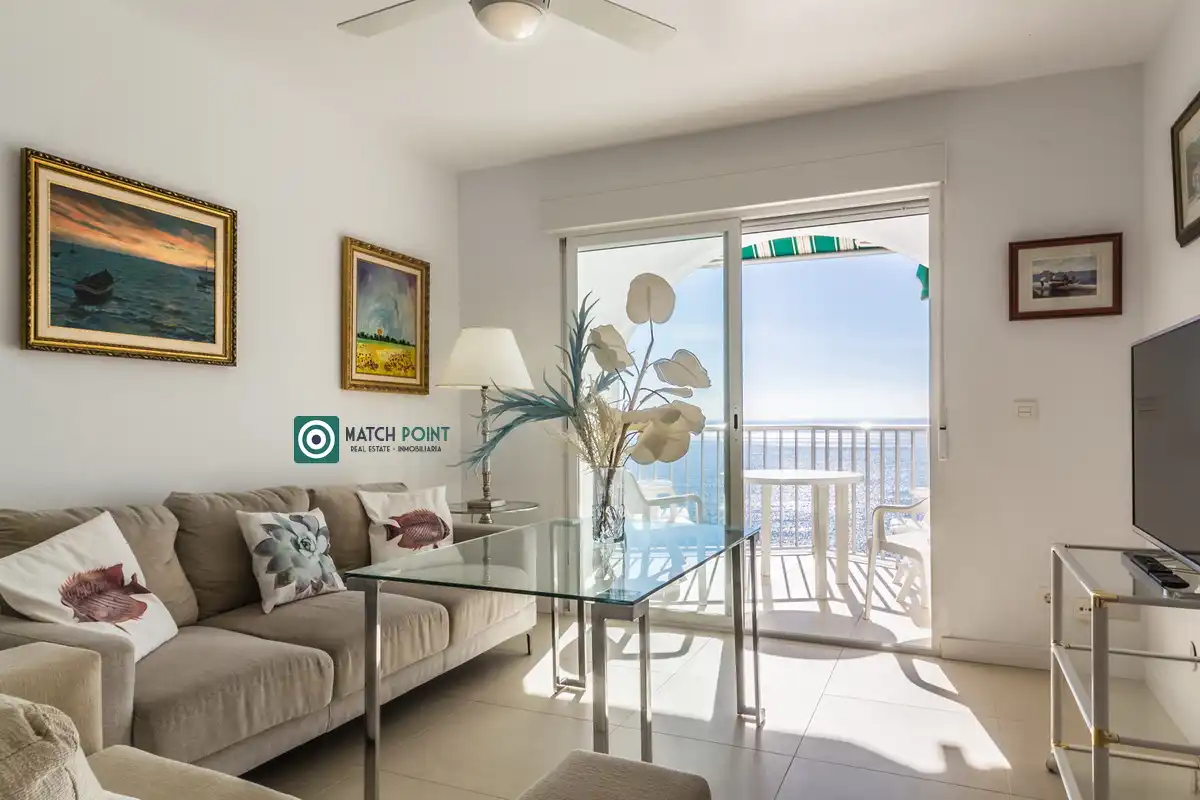 Dormitori de Apartament de lloguer en Almuñécar amb Moblat