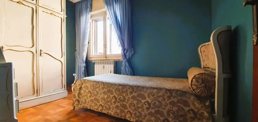 Schlafzimmer von Wohnung zum Verkauf in  Pamplona / Iruña mit Heizung, Terrasse und Abstellraum