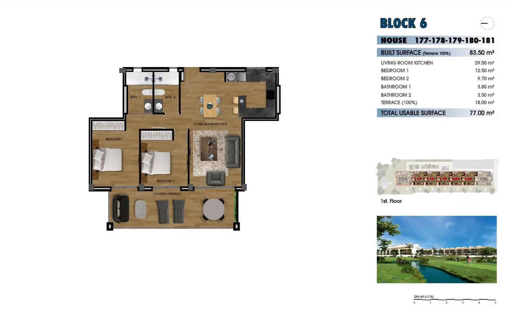 Apartamento con piscina en venta en Las Lomas de Rame - Bahía Bella, imagen 21