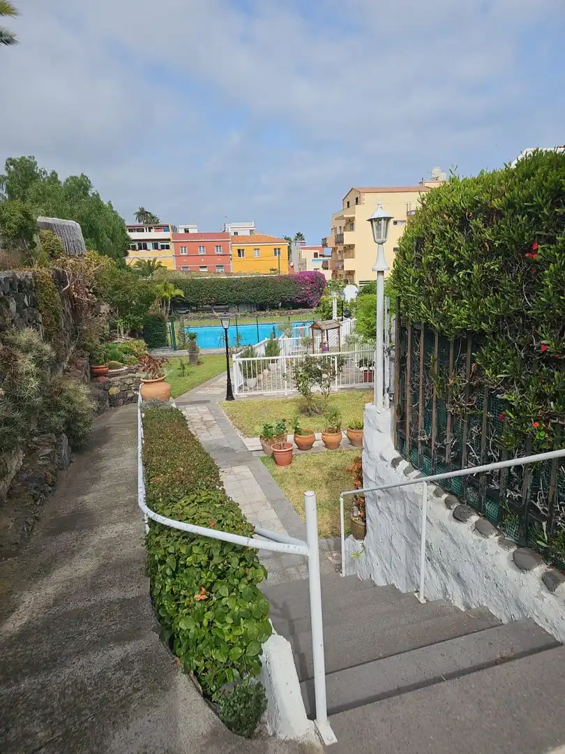 Garten von Maisonette zur Miete in Puerto de la Cruz mit Möbliert und Gemeinschaftspool