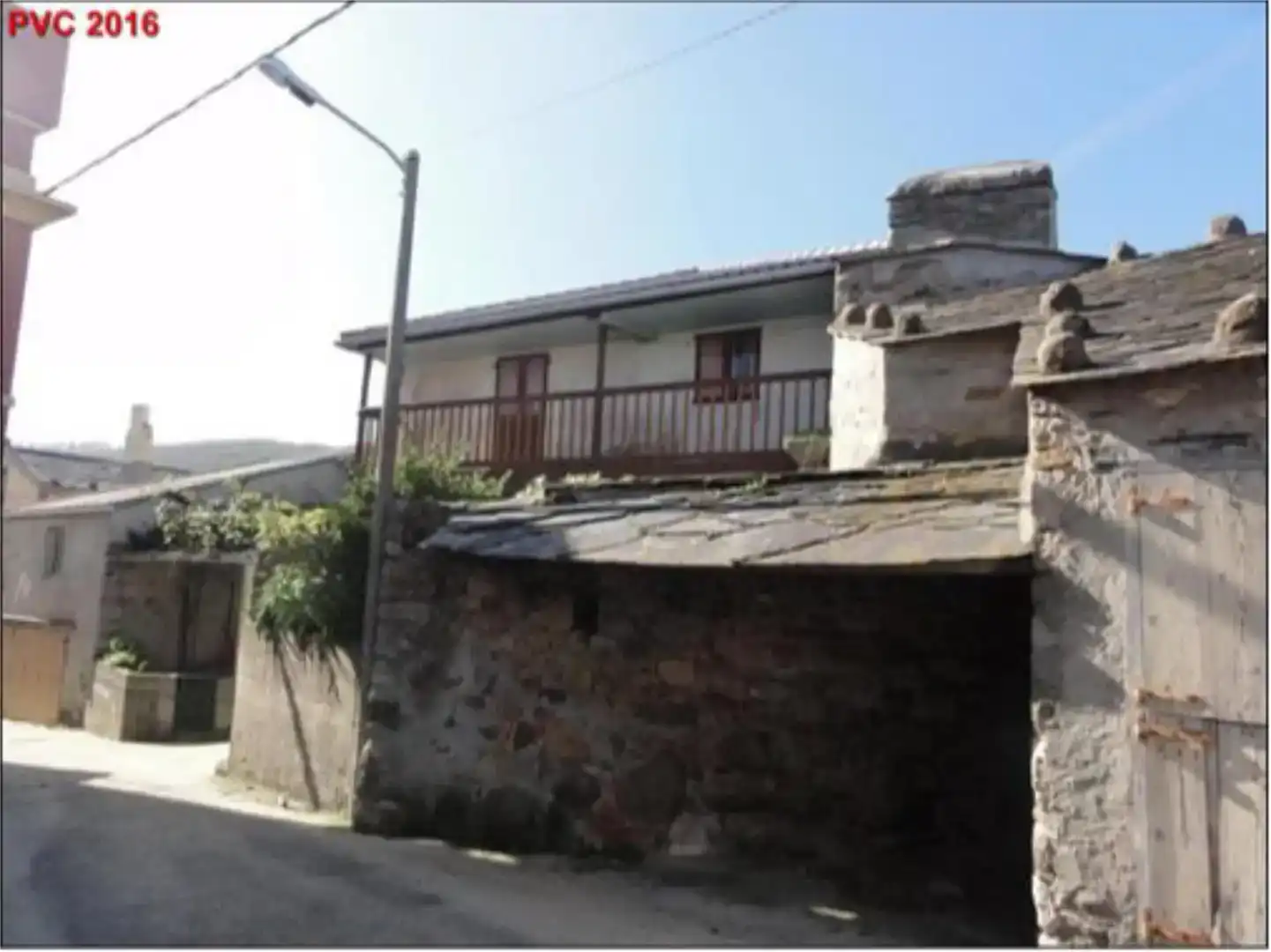 Vista exterior de Finca rústica en venda en Mañón amb Balcó
