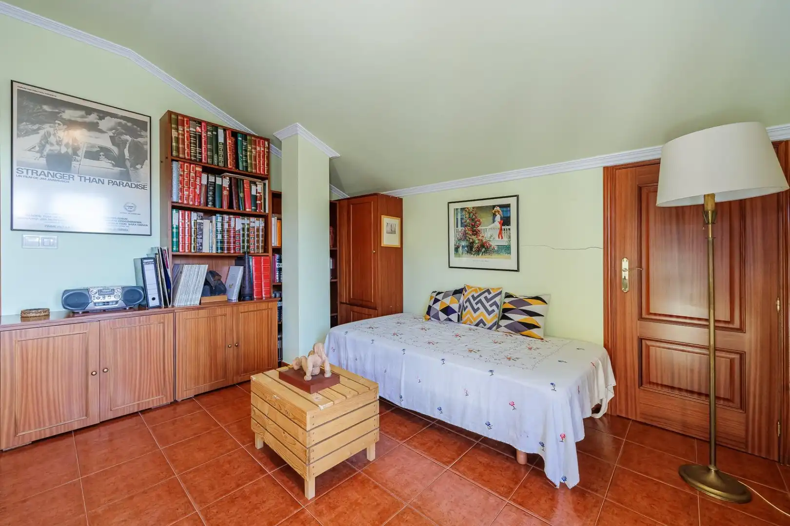 Schlafzimmer von Haus oder Chalet zum Verkauf in Moaña mit Heizung, Abstellraum und Balkon