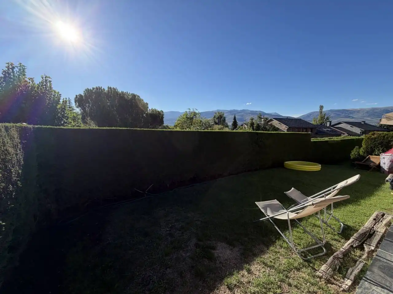 Jardí de Casa adosada de lloguer en Fontanals de Cerdanya amb Calefacció, Terrassa i Moblat