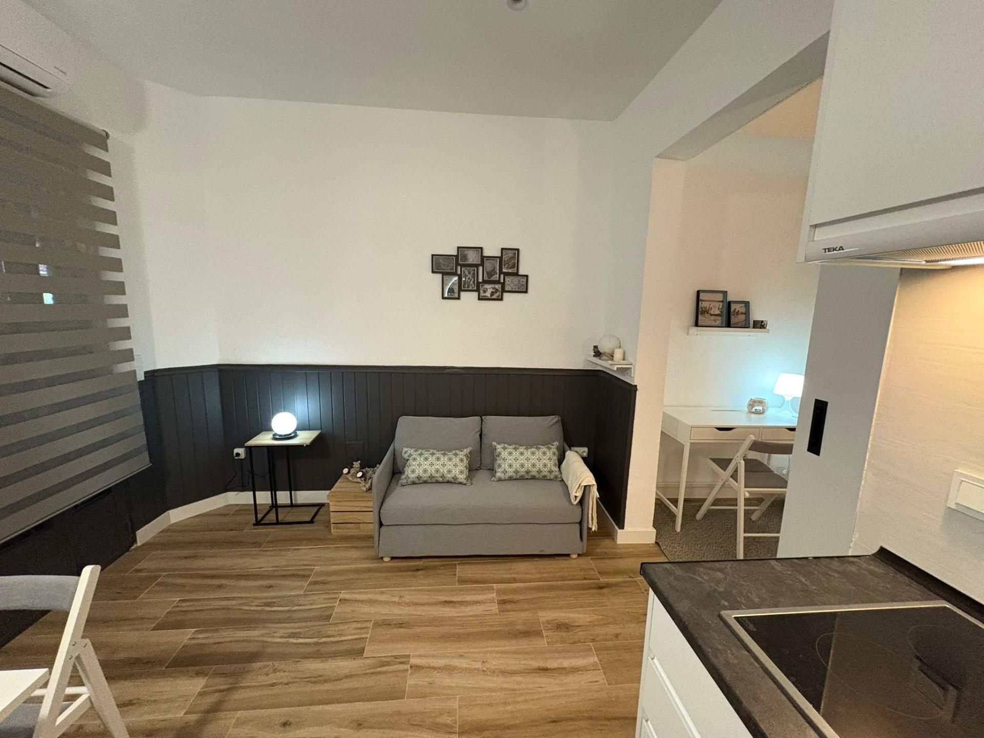 Sala d'estar de Apartament de lloguer en  Madrid Capital