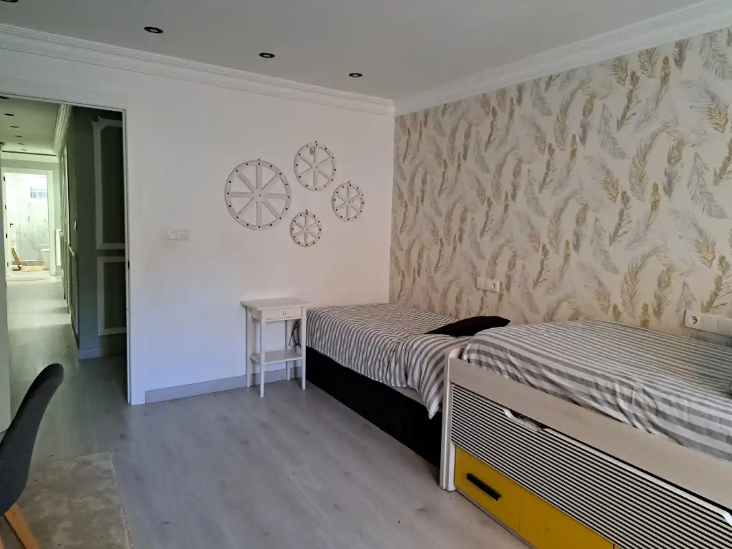 Dormitori de Casa adosada en venda en Elche / Elx amb Aire condicionat, Terrassa i Balcó