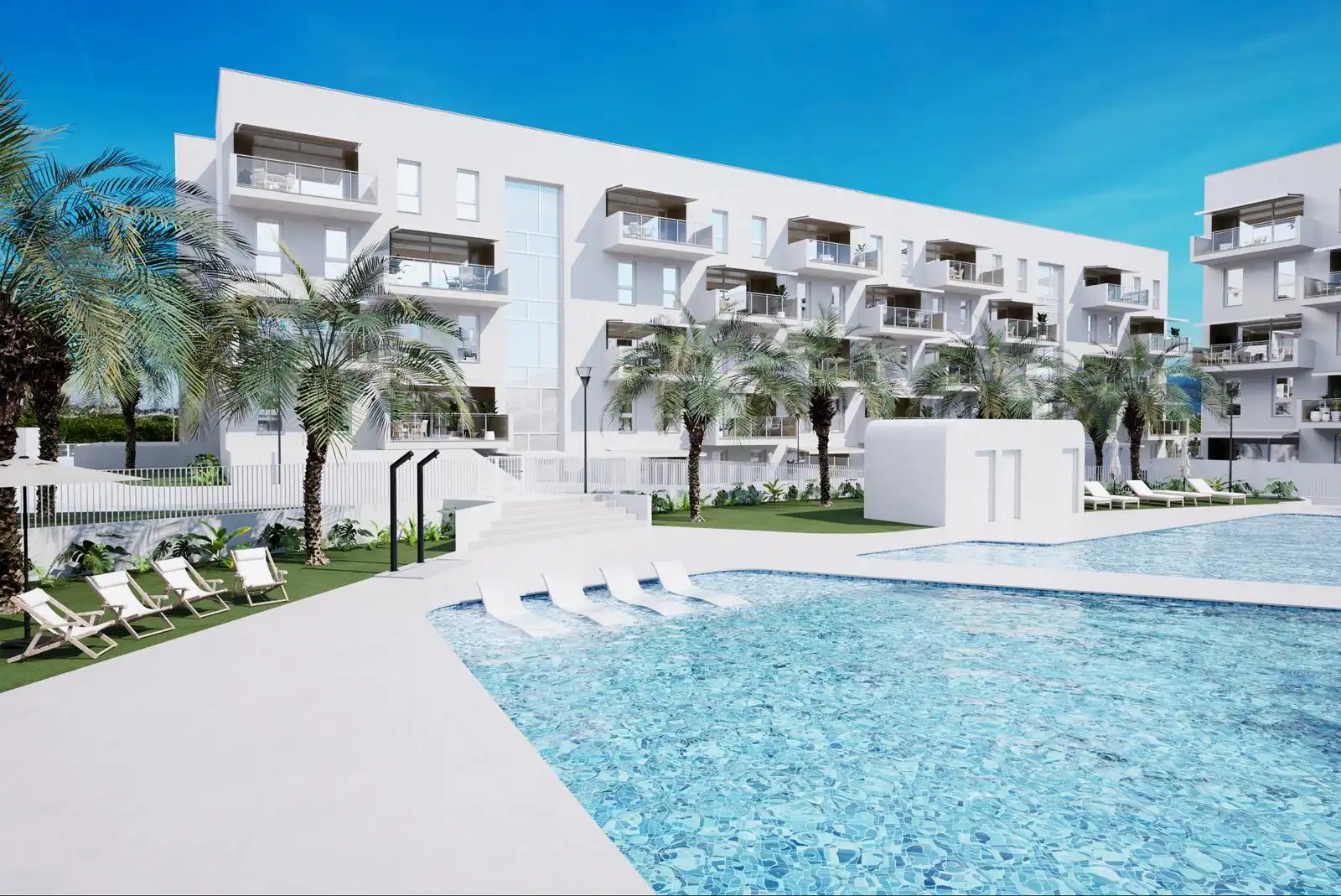 Neubau-Wohnung mit Pool zum Verkauf in Calle los Rosaos 1, imagen 4