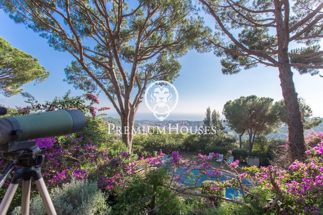 Garden of House or chalet to rent in Sant Andreu de Llavaneres  with Heating, Private garden and Swimming Pool