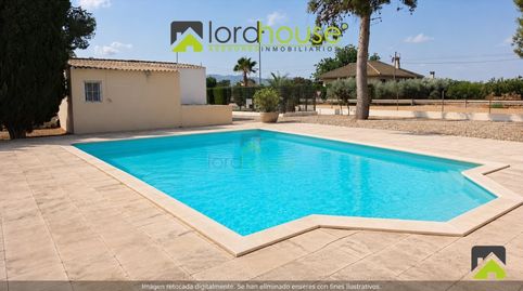 1566. Chalet con piscina de 100 m en Aguaderas