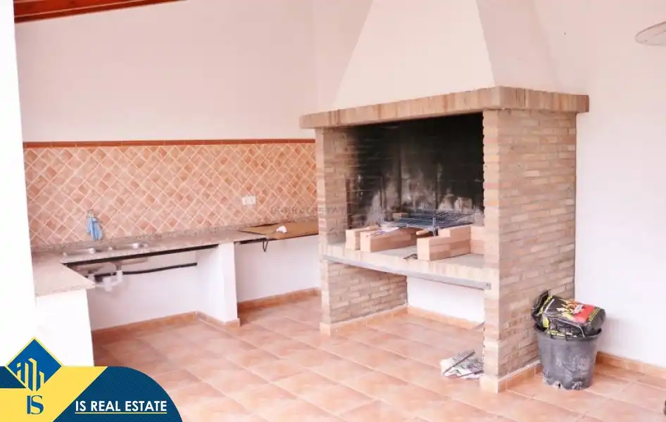 Cuina de Casa o xalet en venda en Alicante / Alacant amb Terrassa, Moblat i Piscina comunitària